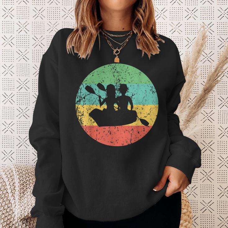Canoeing Shirt Vintage Retro Canoe Sweatshirt Gifts for Her Canoeing Shirt Vintage Retro Canoe Sweatshirt Gifts for Her