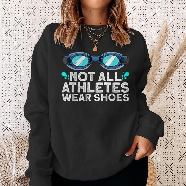 Cool Swimming For Men Women Swimmer Swim Instructor Goggles Sweatshirt Gifts for Her