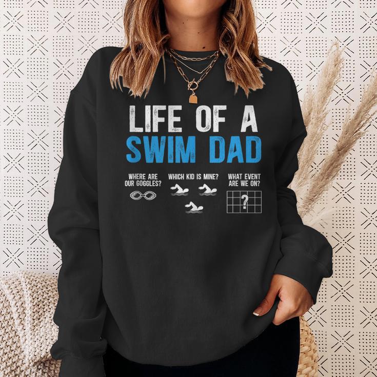 Life Of A Swim Dad Of A Swimmer Dad Swimming Father Sweatshirt Gifts for Her Life Of A Swim Dad Of A Swimmer Dad Swimming Father Sweatshirt Gifts for Her