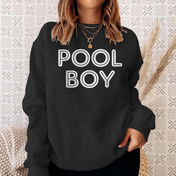 Pool Boy Saying Swim Cool Swimmer Swimming Pool Sweatshirt Gifts for Her Pool Boy Saying Swim Cool Swimmer Swimming Pool Sweatshirt Gifts for Her