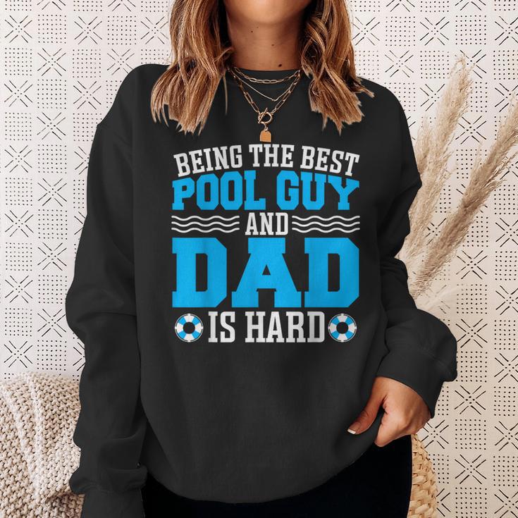 Pool Guy And Pool Dad Men Swimming Pool Owner Sweatshirt Gifts for Her Pool Guy And Pool Dad Men Swimming Pool Owner Sweatshirt Gifts for Her