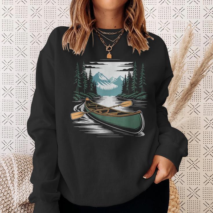 Solo Canoe Tourer Who Knows Every Rapid Campsite Portage Sweatshirt Gifts for Her Solo Canoe Tourer Who Knows Every Rapid Campsite Portage Sweatshirt Gifts for Her