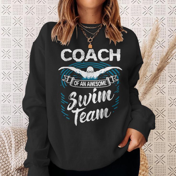 Swim Coach Professional Instructor Swimming Lesson Sport Sweatshirt Gifts for Her Swim Coach Professional Instructor Swimming Lesson Sport Sweatshirt Gifts for Her