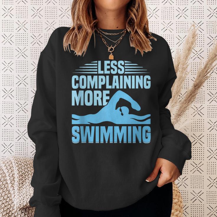 Swim Coach Swim Training Swimming Sport Sweatshirt Gifts for Her Swim Coach Swim Training Swimming Sport Sweatshirt Gifts for Her