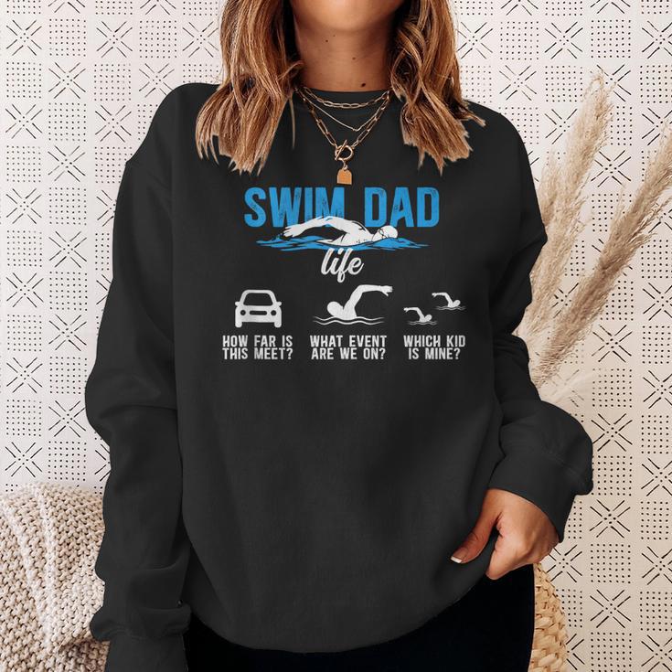 Swim Dad Life Swimming Dad Of A Swimmer Father Sweatshirt Gifts for Her Swim Dad Life Swimming Dad Of A Swimmer Father Sweatshirt Gifts for Her