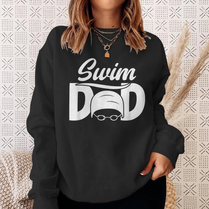 Swim Dad Proud Swimming Dad Of A Swimmer Dad Swim Father Sweatshirt Gifts for Her Swim Dad Proud Swimming Dad Of A Swimmer Dad Swim Father Sweatshirt Gifts for Her