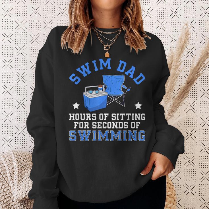 Swim Dad Of A Swimmer Dad Swim Father Swimming Dad Sweatshirt Gifts for Her Swim Dad Of A Swimmer Dad Swim Father Swimming Dad Sweatshirt Gifts for Her