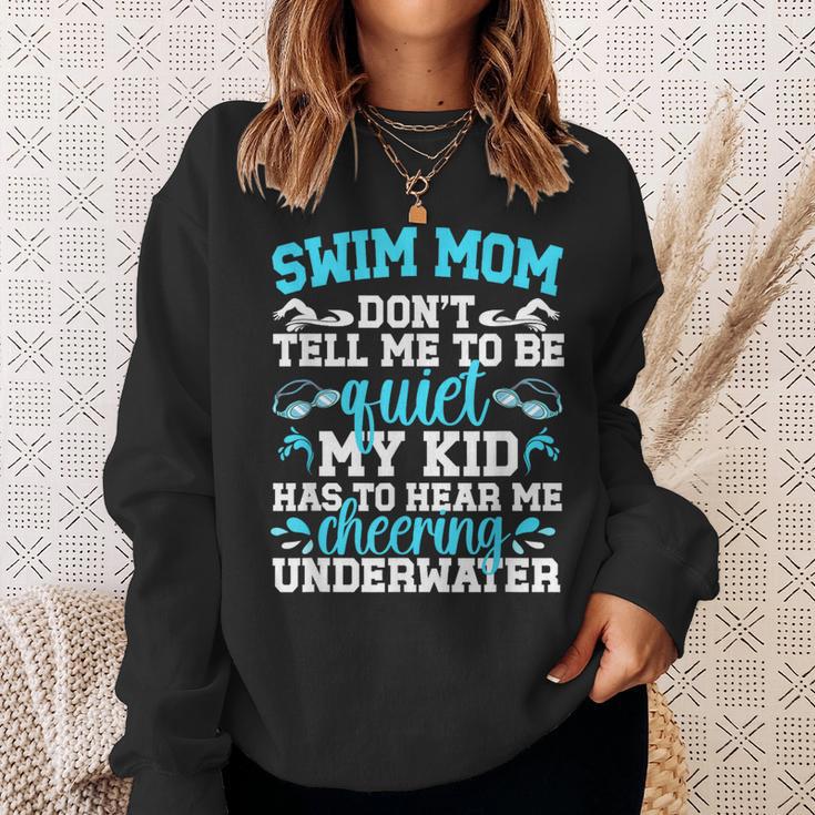 Swim Mom Swimming Mom Of A Swimmer Mama Sweatshirt Gifts for Her Swim Mom Swimming Mom Of A Swimmer Mama Sweatshirt Gifts for Her