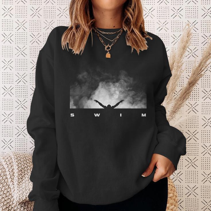 Swim Swimmer Swimming Sweatshirt Gifts for Her Swim Swimmer Swimming Sweatshirt Gifts for Her