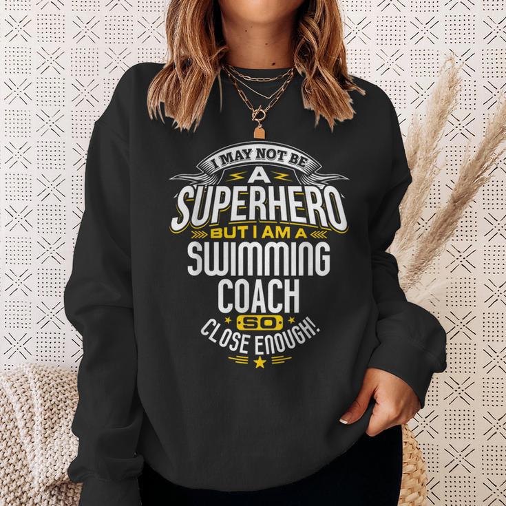 Swimming Coach TShirt Idea Superhero Swimming Shirt Sweatshirt Gifts for Her Swimming Coach TShirt Idea Superhero Swimming Shirt Sweatshirt Gifts for Her