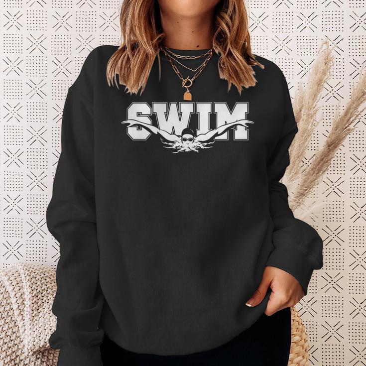 Swimming For Swimmers Competitive Athletes Sweatshirt Gifts for Her Swimming For Swimmers Competitive Athletes Sweatshirt Gifts for Her