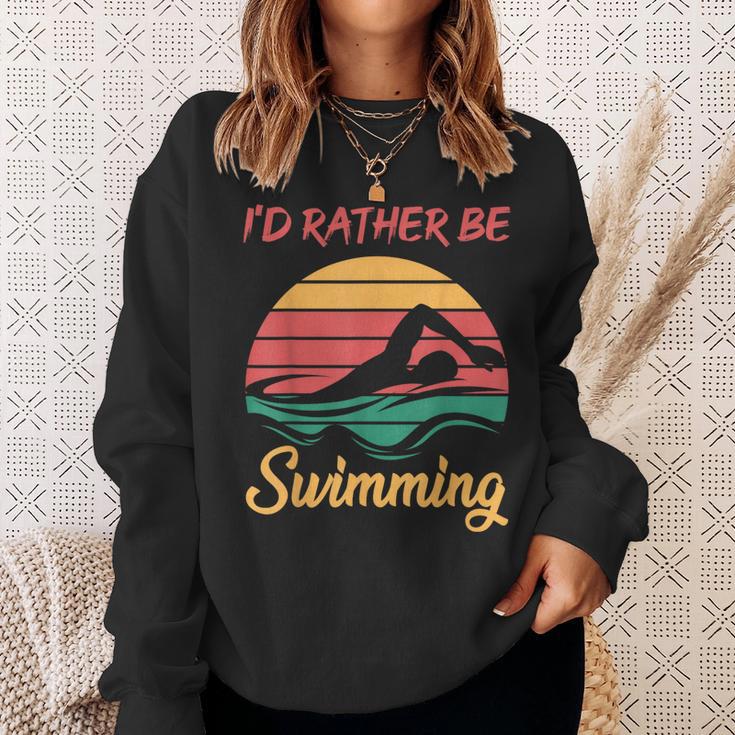 Water Rat Water Sports Hobby Swimming Club Swimming Sweatshirt Gifts for Her Water Rat Water Sports Hobby Swimming Club Swimming Sweatshirt Gifts for Her