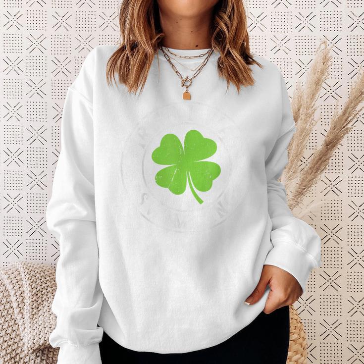 Irish I Was Swimming Shamrock St Patrick's Day Swimmer Sweatshirt Gifts for Her Irish I Was Swimming Shamrock St Patrick's Day Swimmer Sweatshirt Gifts for Her