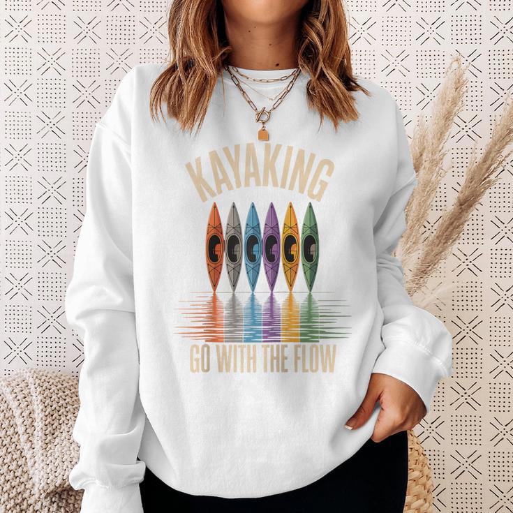 Kayak And Canoe Lake Fun Raglan Baseball Tee Sweatshirt Gifts for Her
