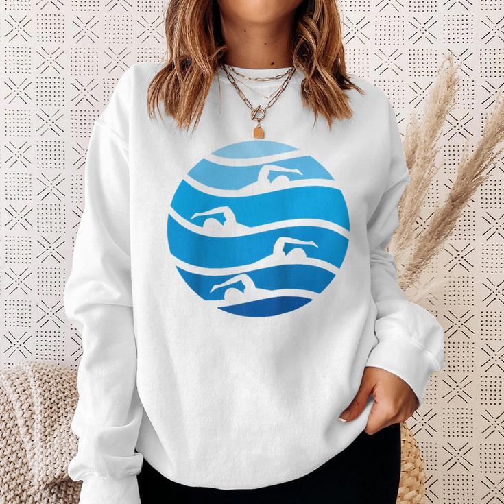 Swimming Freestyle Raglan Baseball Tee Sweatshirt Gifts for Her Swimming Freestyle Raglan Baseball Tee Sweatshirt Gifts for Her