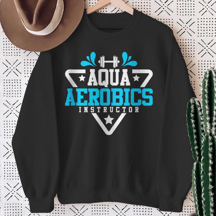 Aqua Aerobics Swimming Water Instructor Fitness Waterobics Sweatshirt Gifts for Old Women Aqua Aerobics Swimming Water Instructor Fitness Waterobics Sweatshirt Gifts for Old Women