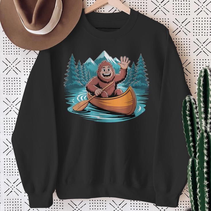 Canoe Art For Men Women Canoeing Canoe Kayak Lover Sweatshirt Gifts for Old Women