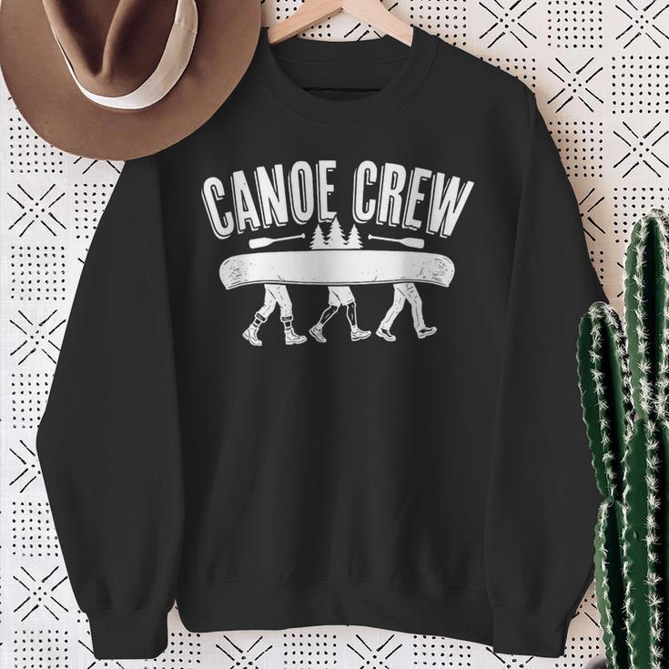 Canoe Crew Canoeing Sweatshirt Gifts for Old Women Canoe Crew Canoeing Sweatshirt Gifts for Old Women