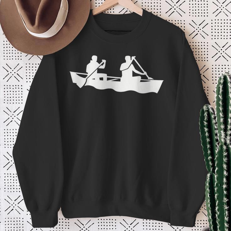 Canoe Paddlers Sweatshirt Gifts for Old Women
