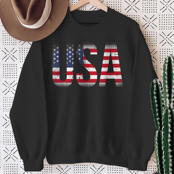 Estados Unidos Estados Unidos De América American Holiday 4 De Julio Camisa de entrenamiento Regalos para ancianas
