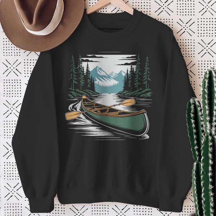 Solo Canoe Tourer Who Knows Every Rapid Campsite Portage Sweatshirt Gifts for Old Women Solo Canoe Tourer Who Knows Every Rapid Campsite Portage Sweatshirt Gifts for Old Women