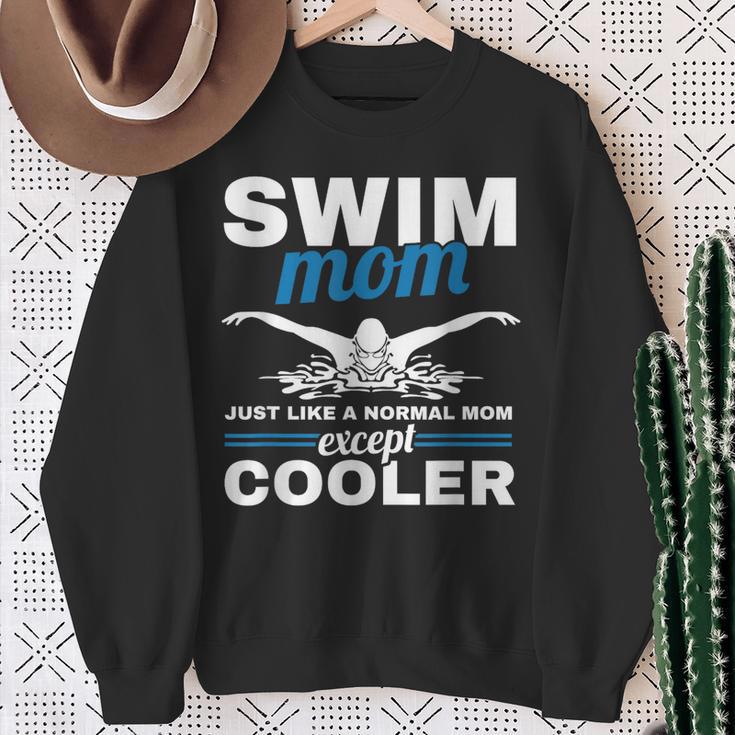 Swimmer Mother Swimming Women Swim Mom Like A Normal Mom Sweatshirt Gifts for Old Women Swimmer Mother Swimming Women Swim Mom Like A Normal Mom Sweatshirt Gifts for Old Women