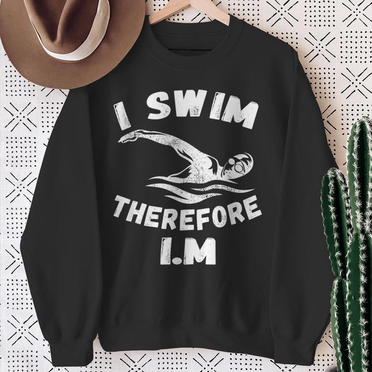 Swimming Competitive Freestyle Swim For Swimmer Sweatshirt Gifts for Old Women Swimming Competitive Freestyle Swim For Swimmer Sweatshirt Gifts for Old Women