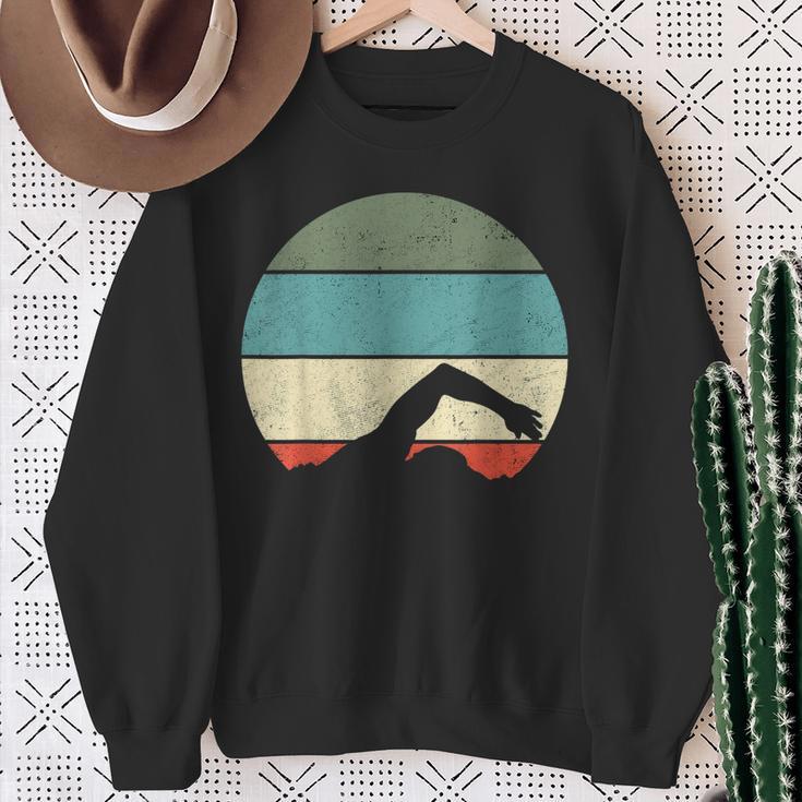 Swimming Sweatshirt Gifts for Old Women