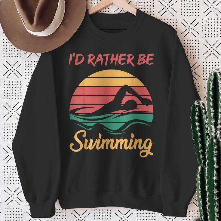 Water Rat Water Sports Hobby Swimming Club Swimming Sweatshirt Gifts for Old Women Water Rat Water Sports Hobby Swimming Club Swimming Sweatshirt Gifts for Old Women