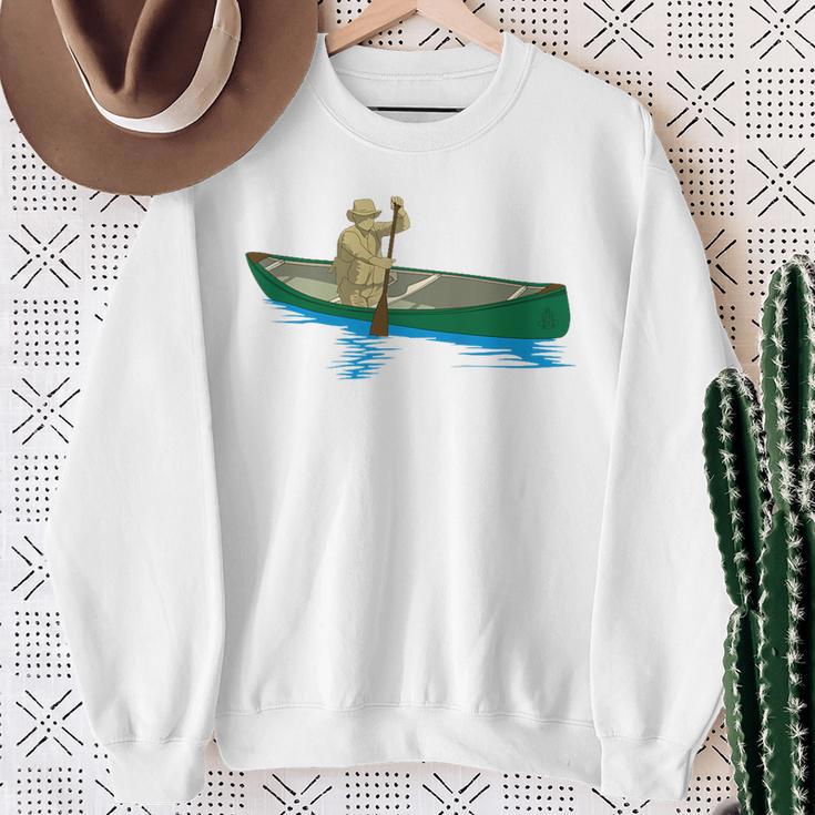 Canadian Canoe Yoke Canoeing Raglan Baseball Tee Sweatshirt Gifts for Old Women