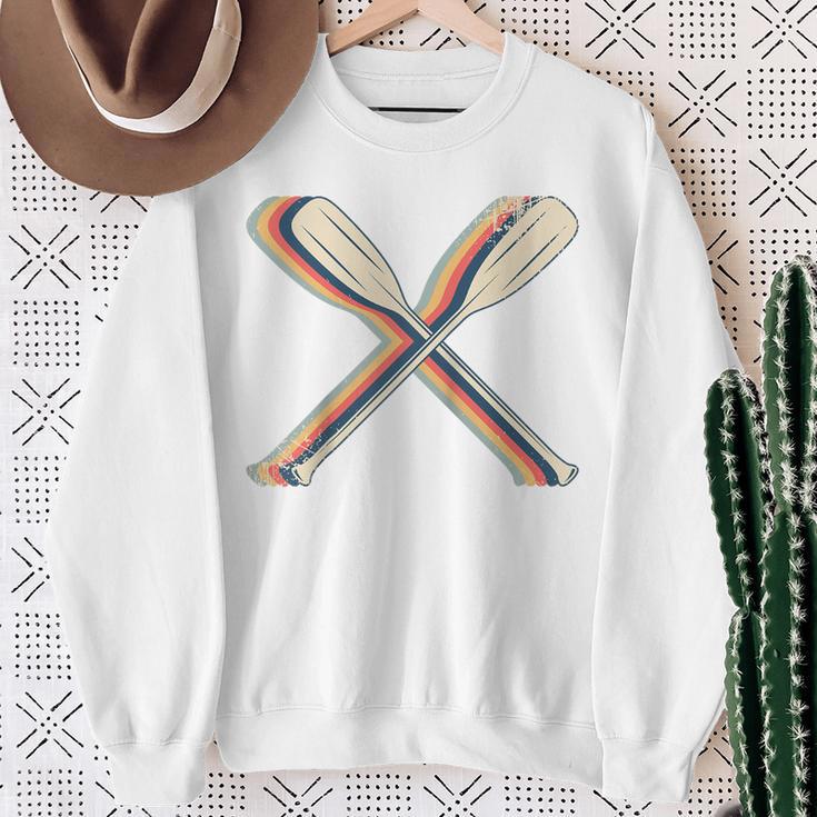 Canoeing Canoe Paddle Paddling Retro Line Art Raglan Baseball Tee Sweatshirt Gifts for Old Women Canoeing Canoe Paddle Paddling Retro Line Art Raglan Baseball Tee Sweatshirt Gifts for Old Women