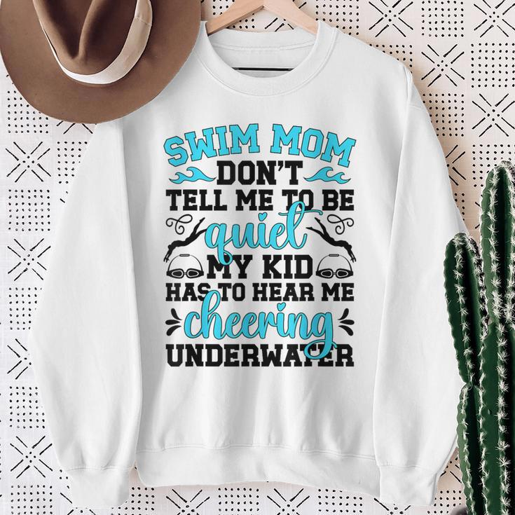 Swim Mom Swimming Mama Of A Swimmer Mom Swim Mother Sweatshirt Gifts for Old Women Swim Mom Swimming Mama Of A Swimmer Mom Swim Mother Sweatshirt Gifts for Old Women