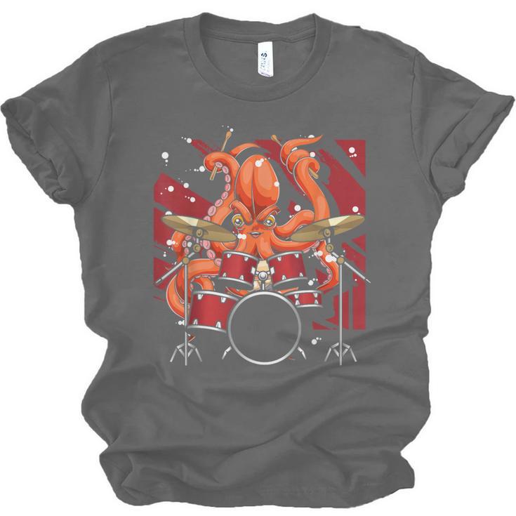 Animal Octopus Musician Drum Kit Octopus Drummer Unisex Jersey T-Shirt, trending gift Animal Octopus Musician Drum Kit Octopus Drummer Unisex Jersey T-Shirt, trending gift