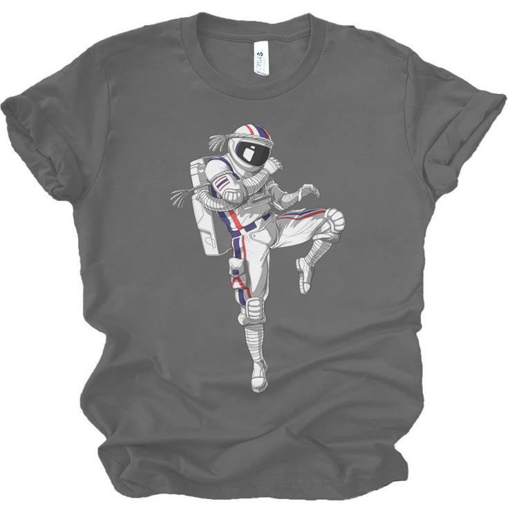 Astronaut Muay Thai Boxing Karate Kickboxing Martial Arts Unisex Jersey T-Shirt, trending gift