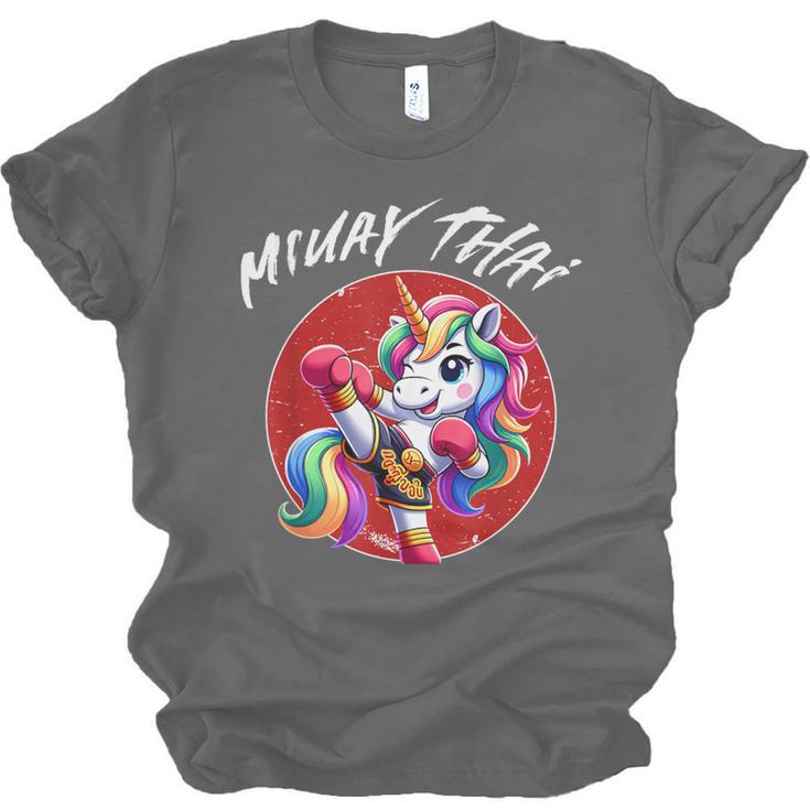 Cute Thai Boxing And Muay Thai Unicorn Unisex Jersey T-Shirt, trending gift