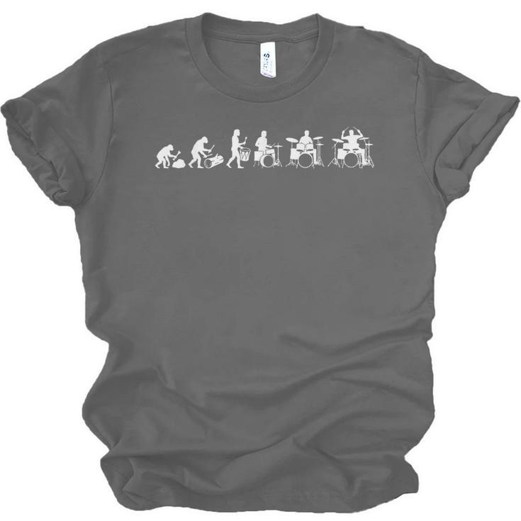 Drummer Evolution Drum Kit Unisex Jersey T-Shirt, trending gift Drummer Evolution Drum Kit Unisex Jersey T-Shirt, trending gift