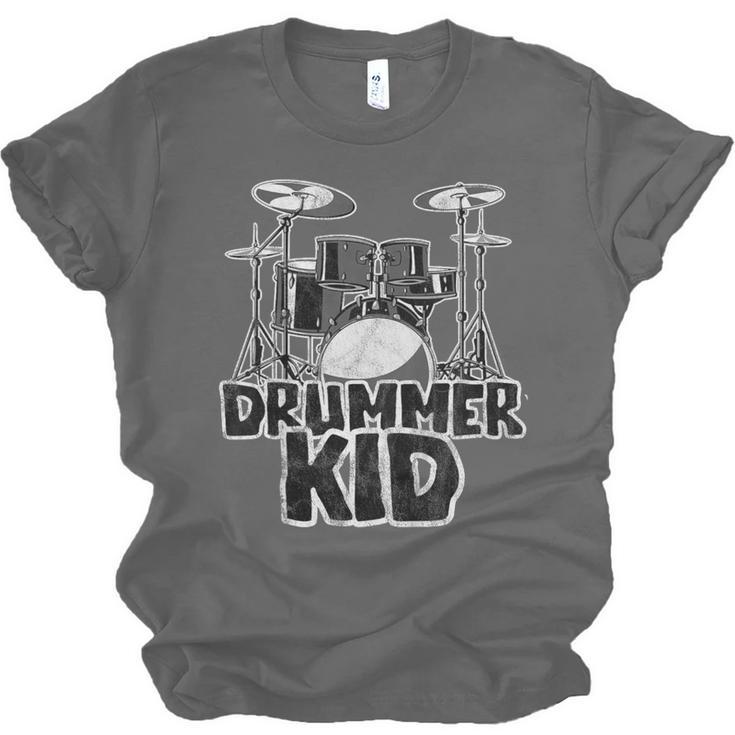Little Drummer Awesome Drum Kit For Young Musicians Unisex Jersey T-Shirt, trending gift Little Drummer Awesome Drum Kit For Young Musicians Unisex Jersey T-Shirt, trending gift