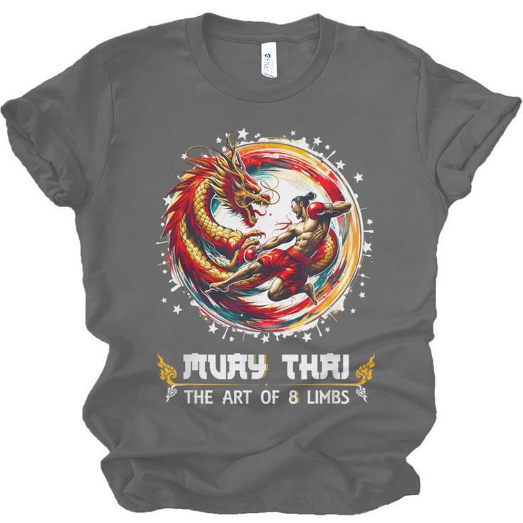 MMA Thai Boxing Art Of Eight Limbs Combat Muay Thai Unisex Jersey T-Shirt, trending gift MMA Thai Boxing Art Of Eight Limbs Combat Muay Thai Unisex Jersey T-Shirt, trending gift