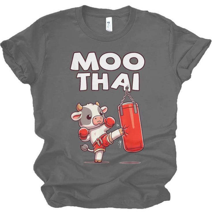 Moo Thai Muay Thai Cow Thai Boxing For Kids Muay Thai Unisex Jersey T-Shirt, trending gift Moo Thai Muay Thai Cow Thai Boxing For Kids Muay Thai Unisex Jersey T-Shirt, trending gift