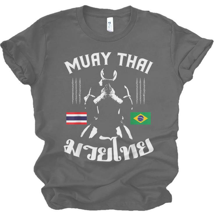 Muay Thai Brazil Brazilian Martial Arts Thai Unisex Jersey T-Shirt, trending gift