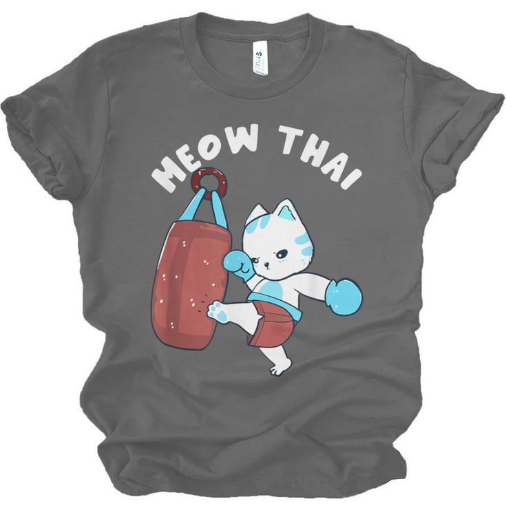 Muay Thai Cat Meow Thai Punch Bag Martial Arts Unisex Jersey T-Shirt, trending gift Muay Thai Cat Meow Thai Punch Bag Martial Arts Unisex Jersey T-Shirt, trending gift