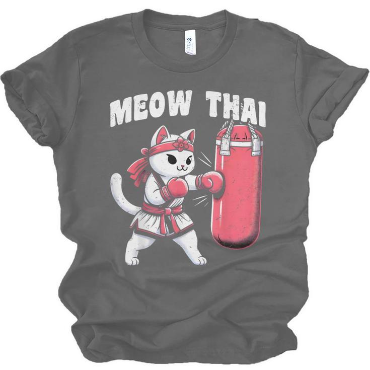 Muay Thai Cat Meow Thai Women Neko Costume Muay Thai Unisex Jersey T-Shirt, trending gift