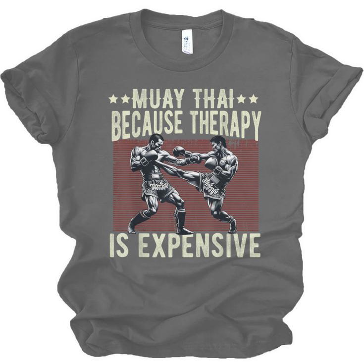 Muay Thai Fighter For Men Dad Boys Thai Kickboxing Fighting Unisex Jersey T-Shirt, trending gift