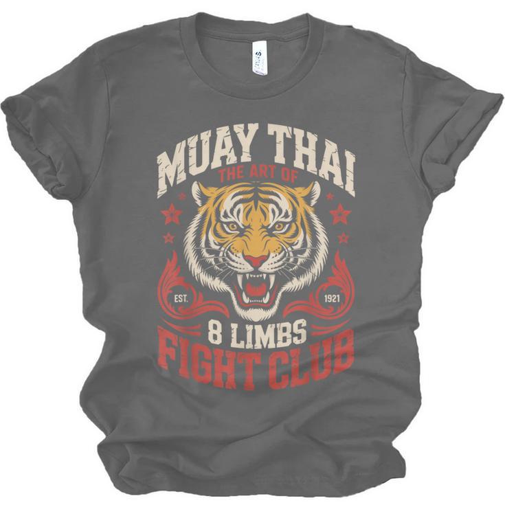 Muay Thai Fighter Tiger 8 Limbs Thai Boxing Unisex Jersey T-Shirt, trending gift Muay Thai Fighter Tiger 8 Limbs Thai Boxing Unisex Jersey T-Shirt, trending gift