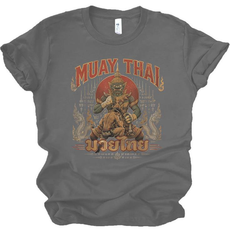 Muay Thai Life Vintage Thai Boxing Nak Muay Thai Giant Unisex Jersey T-Shirt, trending gift Muay Thai Life Vintage Thai Boxing Nak Muay Thai Giant Unisex Jersey T-Shirt, trending gift