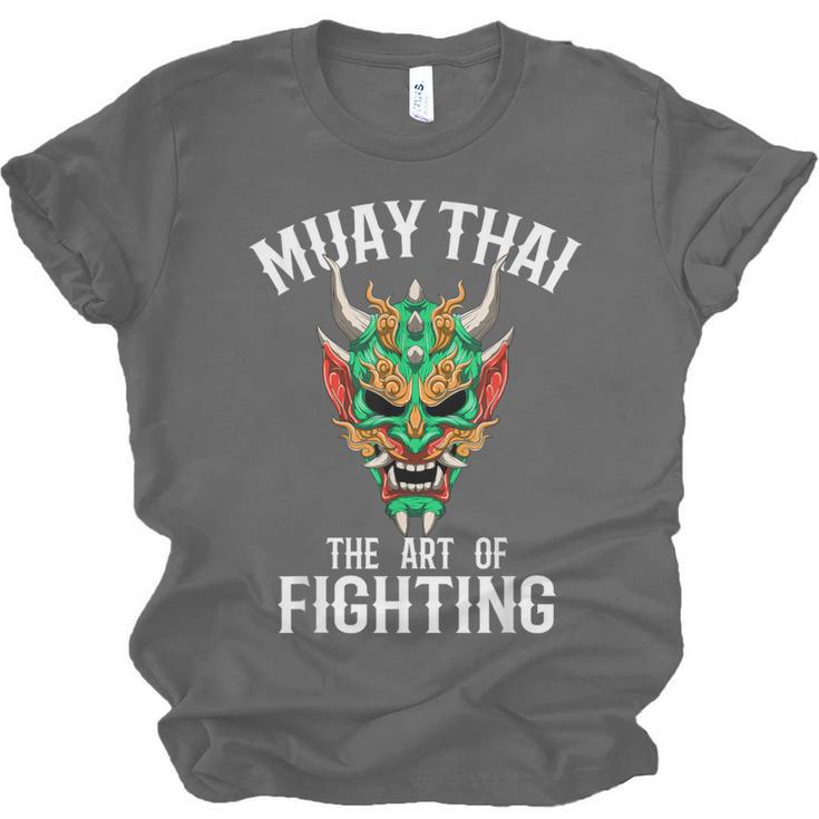 Muay Thai Oni Mask Thai Boxing And Kickboxing Unisex Jersey T-Shirt, trending gift Muay Thai Oni Mask Thai Boxing And Kickboxing Unisex Jersey T-Shirt, trending gift