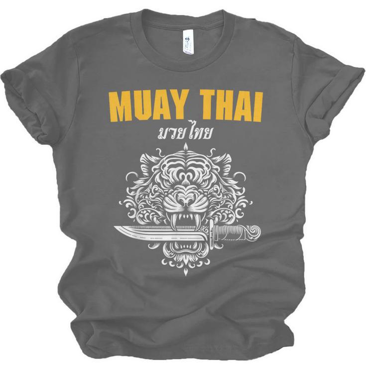 Muay Thai Sak Yant MMA Tattoo Tiger Lion Knife Martial Art Unisex Jersey T-Shirt, trending gift Muay Thai Sak Yant MMA Tattoo Tiger Lion Knife Martial Art Unisex Jersey T-Shirt, trending gift