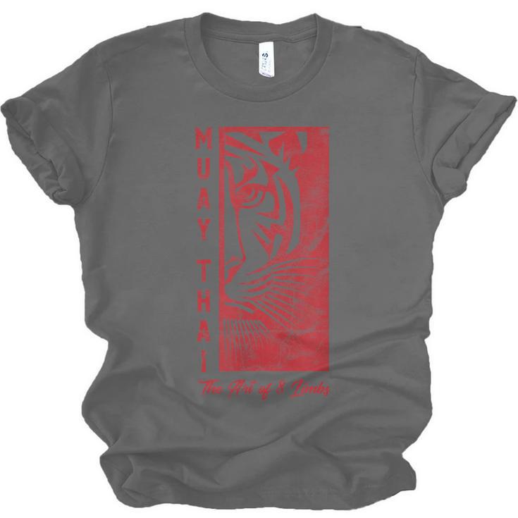 Muay Thai Tiger Art Of 8 Limbs Kickboxing Shirt Unisex Jersey T-Shirt, trending gift