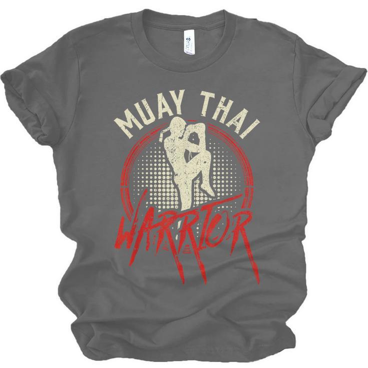 Muay Thai Warrior Fighter Boxing Martial Arts Hobby Unisex Jersey T-Shirt, trending gift