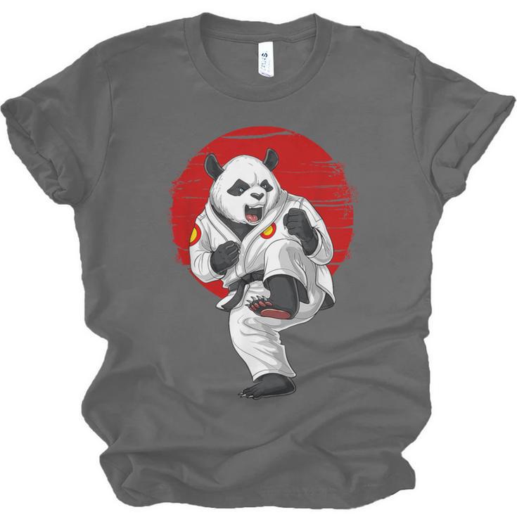 Panda Bear Karate Kickboxing Muay Thai Martial Arts Unisex Jersey T-Shirt, trending gift